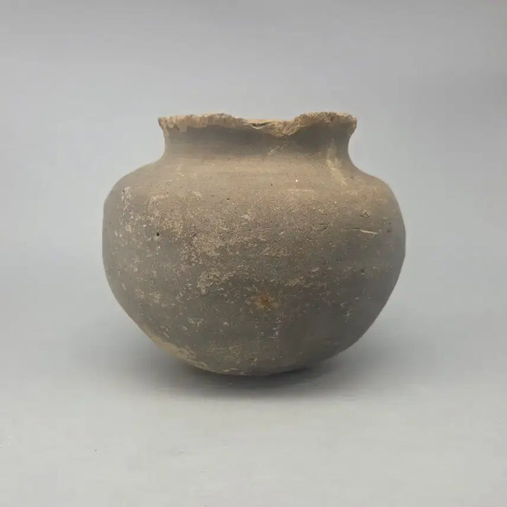 [BUNJANG] Silla Dynasty Somun Earthenware Jar / 골동품 신라시대 소문 토기 호