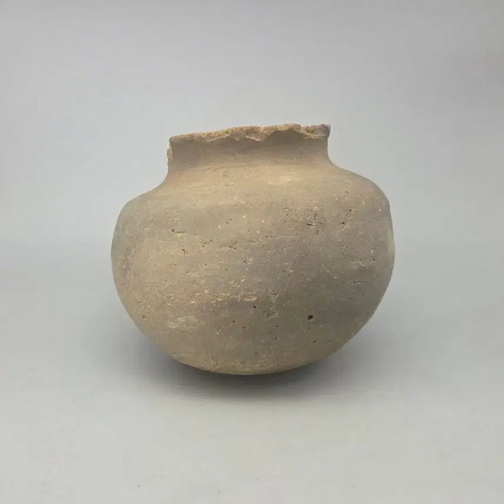[BUNJANG] Silla Dynasty Somun Earthenware Jar / 골동품 신라시대 소문 토기 호