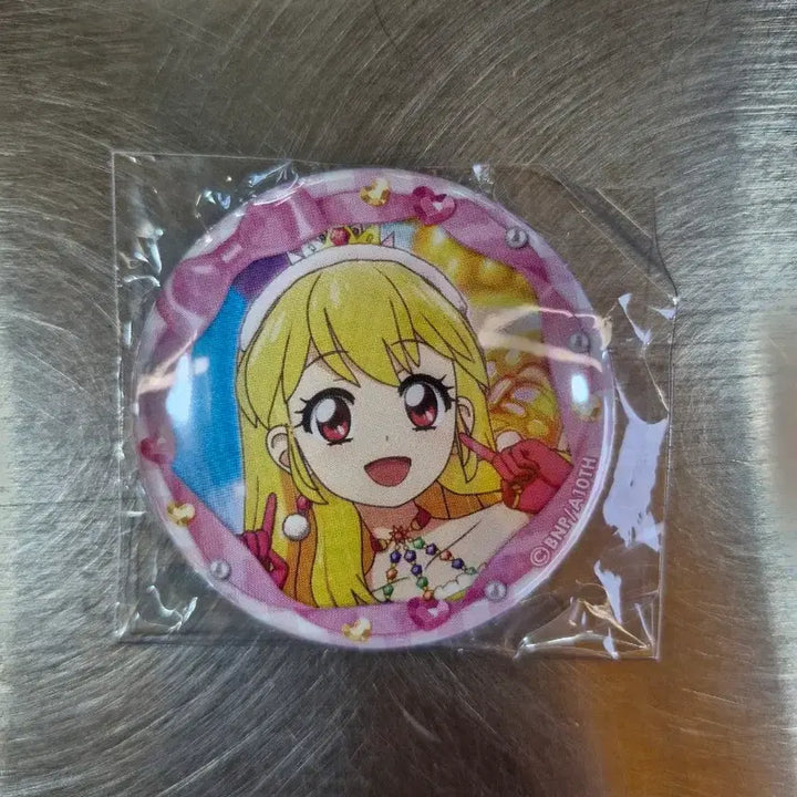 [BUNJANG] Aikatsu! Ichigo Aoi Stage Can Badge / 아이카츠 아이엠스타 이치고 라임 스테이지 캔뱃지