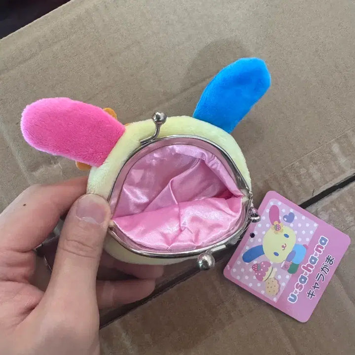 [BUNJANG] Sanrio Usahana Face Coin Pouch / (새상품) 산리오 캐릭터 얼굴 동전지갑 우사하나