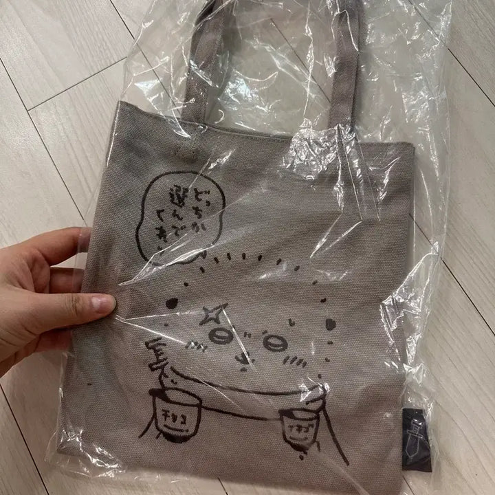 [BUNJANG] Chiikawa Racco Mini Eco Bag / 치이카와 랏코 미니 에코백 토트백 먼작귀 일본 정품입니다!