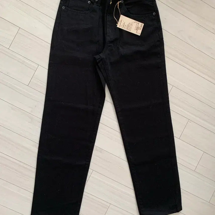 [BUNJANG] Muji Regular Black Denim Pants Size 29 (New) / (새상품) 무인양품 레귤러 블랙 데님 팬츠 29