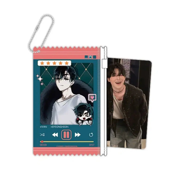 [BUNJANG] A-Stage E-van Park Byeong-hoon Fanmeeting Photocard Pouch Set / 에이스테 이반 포토카드 파우치 세트 박병훈 팬미팅 모펀