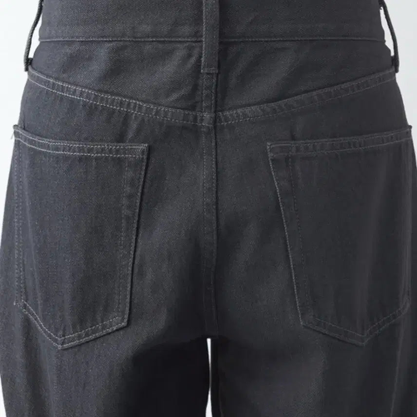 [BUNJANG] Muji Regular Fit Denim Pants Charcoal 29 / (새상품) 무인양품 레귤러 데님 팬츠 차콜 29