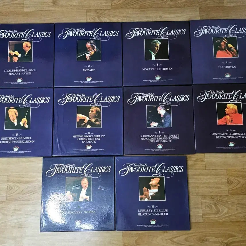 [BUNJANG] Seoul Records World Classics LP Set (50 Records) / LP 50장 서울레코드 월드클래식 풀세트