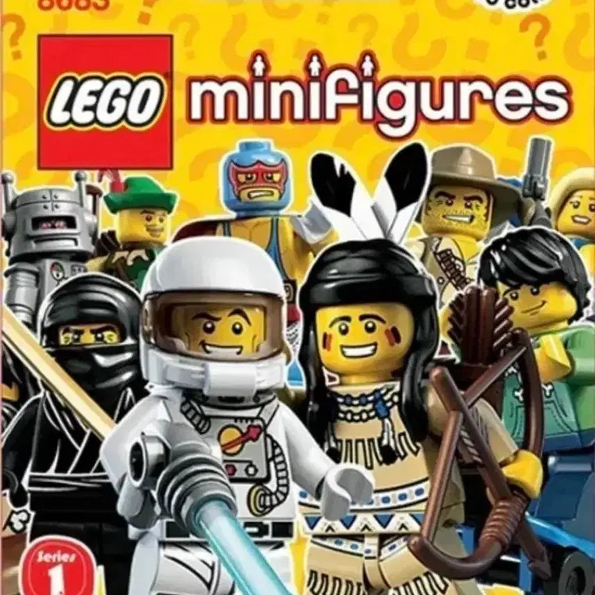 [BUNJANG] LEGO Minifigures Series 1 Complete Set (16 Figures) / 레고 미니피규어 시리즈1 8683 전종 16종