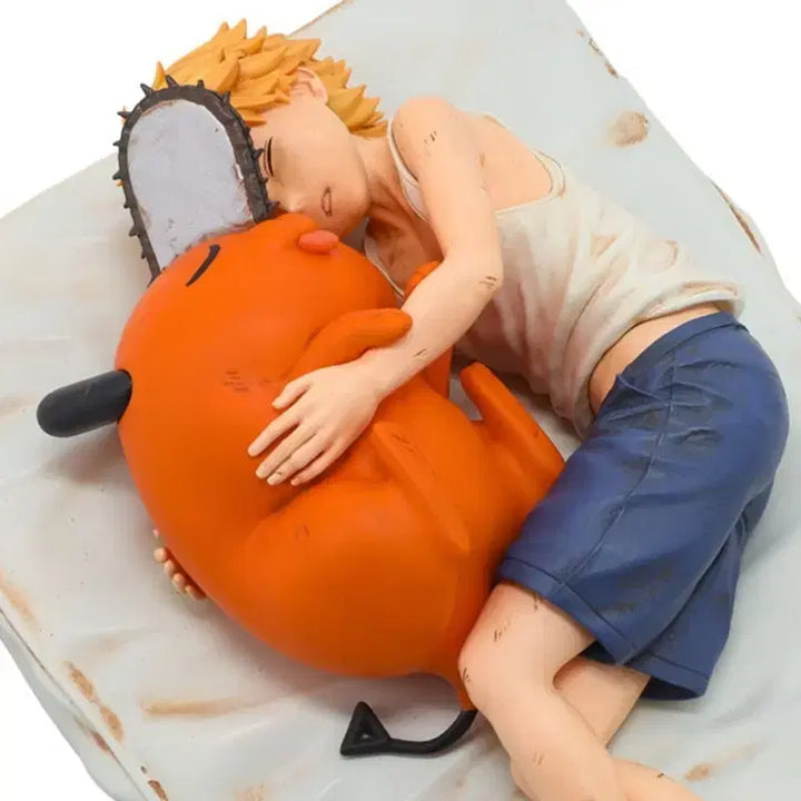 [BUNJANG] Banpresto Chainsaw Man Denji &amp; Pochita Break Time Figure (Sealed) / [미개봉] 체인소맨 덴지 포치타 피규어 반프레스토 브레이크타임