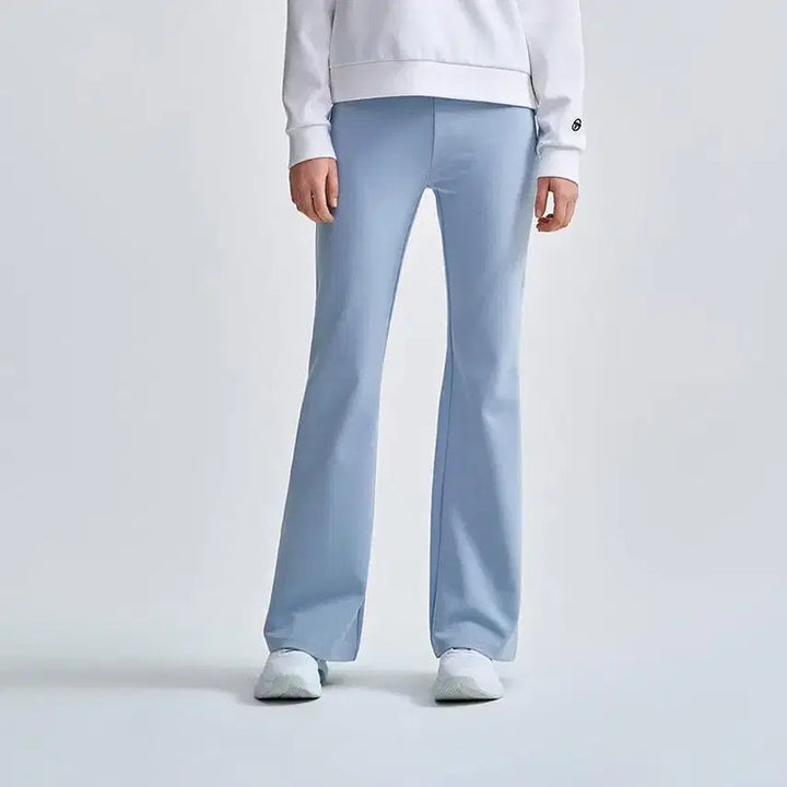 [BUNJANG] Sergio Tacchini W Kushlight Bootcut Pants Sky Blue / (새상품) 세르지오타키니 W 쿠쉬라이트 부츠컷 팬츠 S 블루