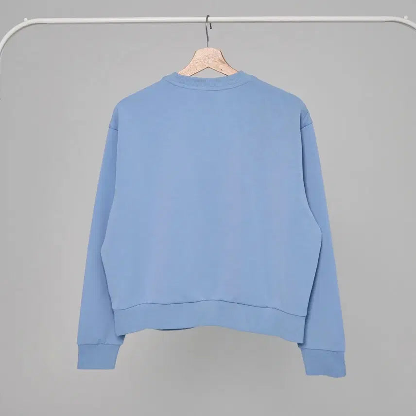 [BUNJANG] Sergio Tacchini W Kushlite Graphic Sweatshirt Sky Blue S / (새상품) 세르지오타키니 W 쿠쉬라이트 그래픽 맨투맨 S 블루
