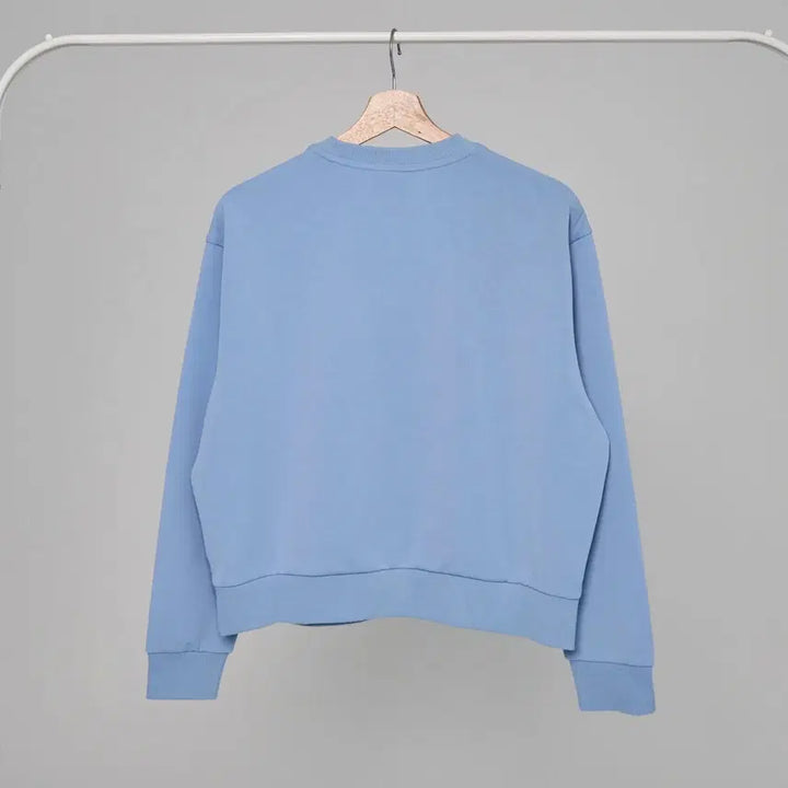 [BUNJANG] Sergio Tacchini W Kushlite Graphic Sweatshirt Sky Blue S / (새상품) 세르지오타키니 W 쿠쉬라이트 그래픽 맨투맨 S 블루