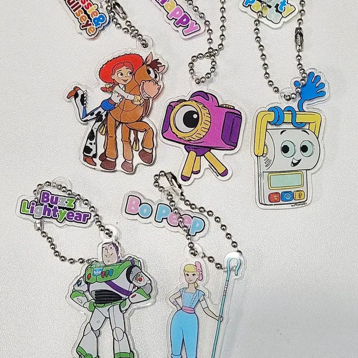 [BUNJANG] Toy Story 5 Lotte Cinema Acrylic Keyring / 토이스토리5 시크릿 토이스토리 롯데시네마 아크릴 키링