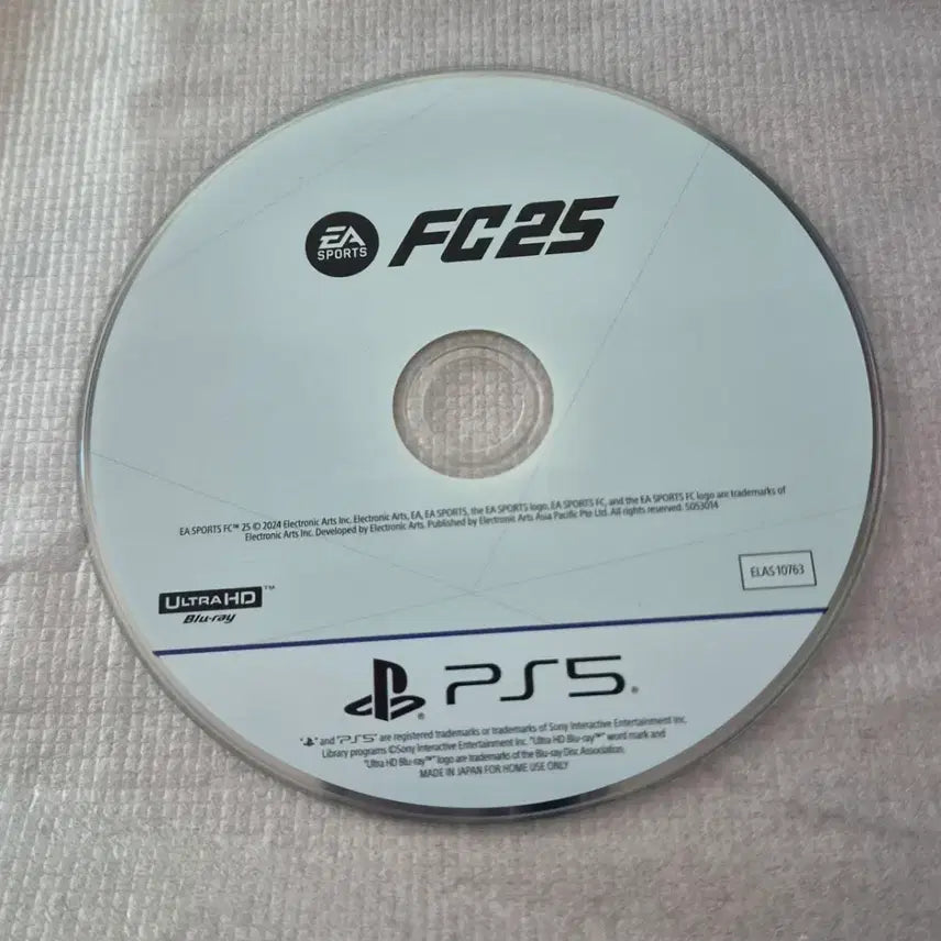 [BUNJANG] PlayStation 5 FC 24 Game Disc / PS5 FC25 (피파25) 게임 타이틀