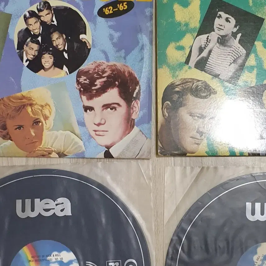 [BUNJANG] Rock and Roll LP Records (Set of 2) / 유행 록앤롤 음반 LP 2장