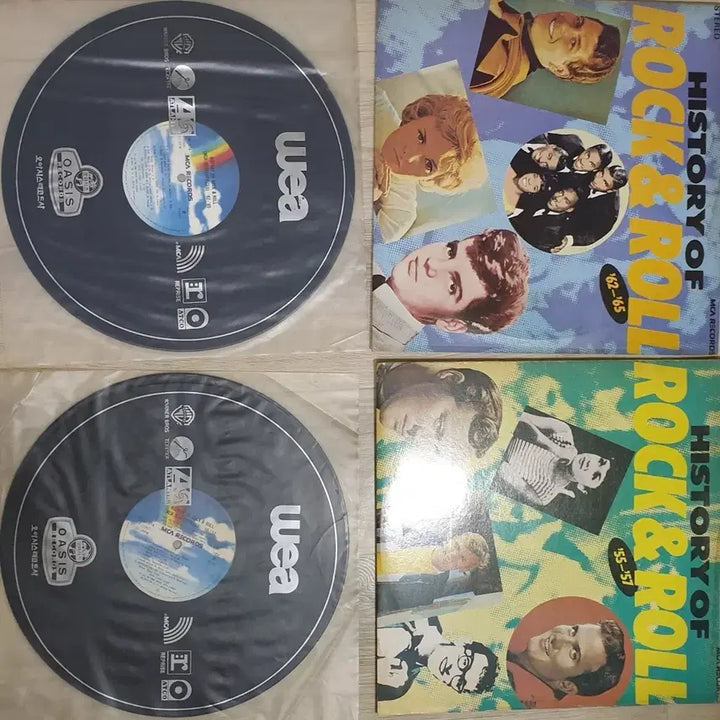[BUNJANG] Rock and Roll LP Records (Set of 2) / 유행 록앤롤 음반 LP 2장