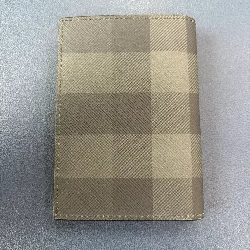 [BUNJANG] Burberry Logo Check Card Case Charcoal / 버버리 로고 체크 카드 케이스 차콜 팝니다