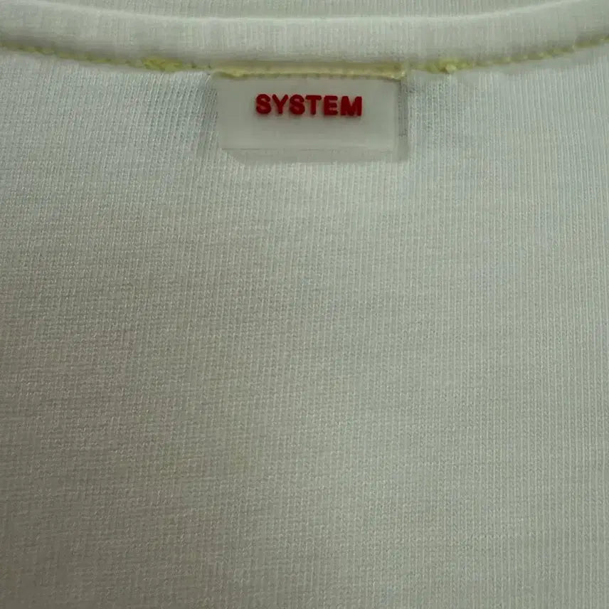 [BUNJANG] System Short-Sleeve T-Shirt / (한섬) 시스템 반팔 티셔츠