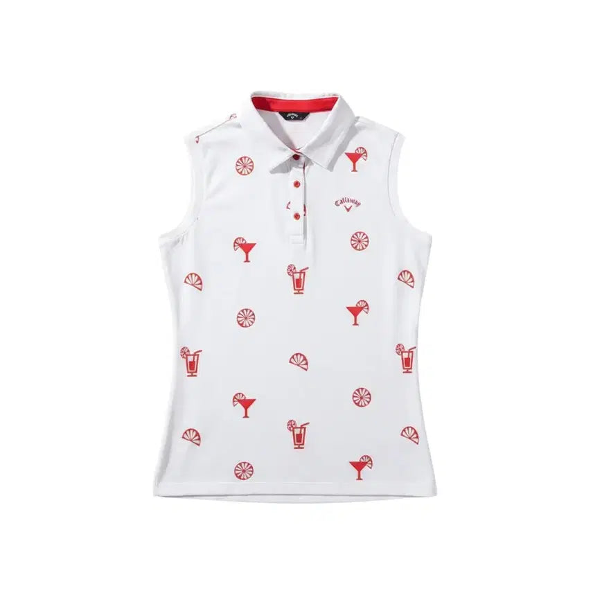 [BUNJANG] Callaway Patterned Golf Vest Women&