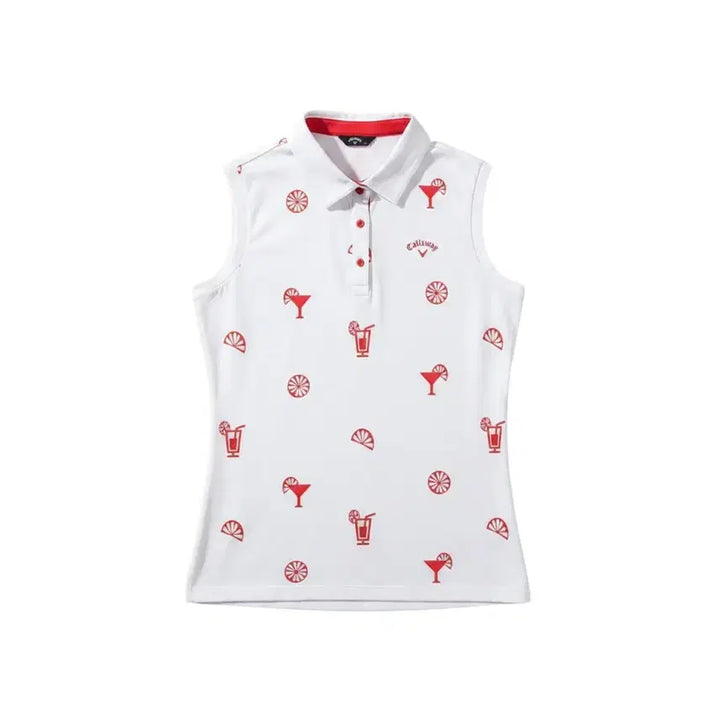 [BUNJANG] Callaway Patterned Golf Vest Women&