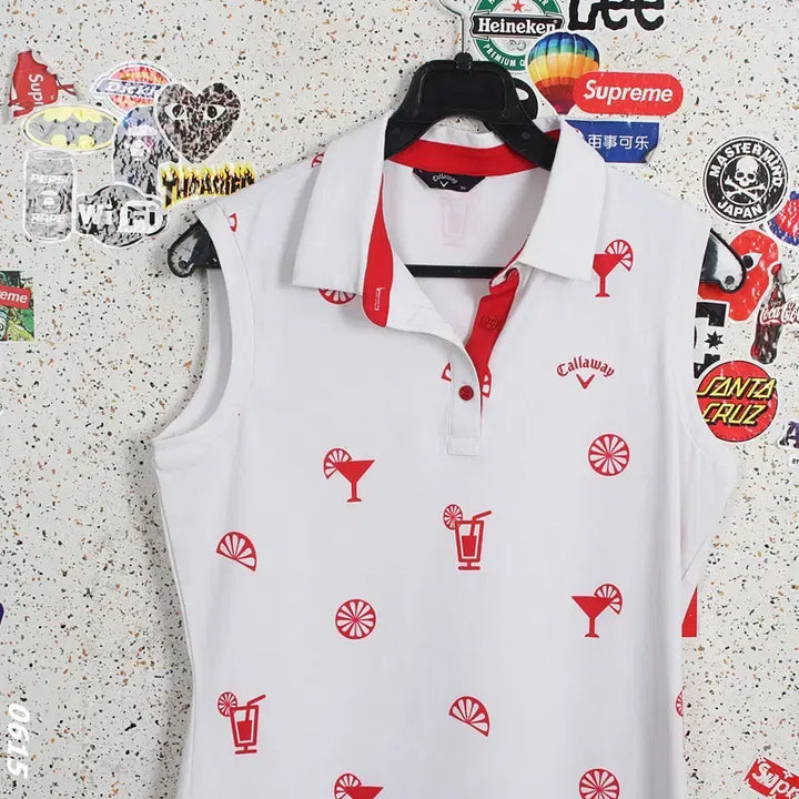 [BUNJANG] Callaway Patterned Golf Vest Women&