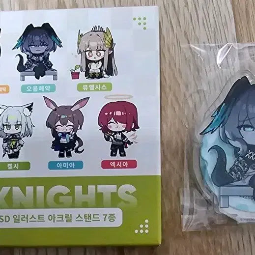 [BUNJANG] Arknights Golden Crema Collaboration Cafe Olleh Yak Acrylic Stand / 명일방주 골든크레마 콜라보카페 오올헤약 아크릴스탠드