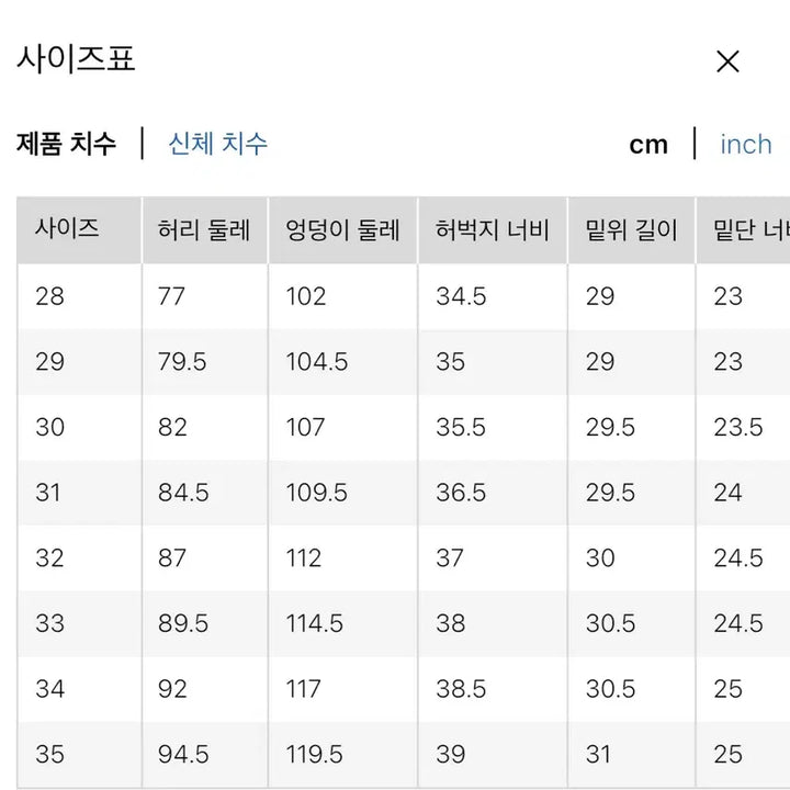 [SOLD OUT] 유니클로 유니U 와이드테이퍼드진 30 블랙 판매