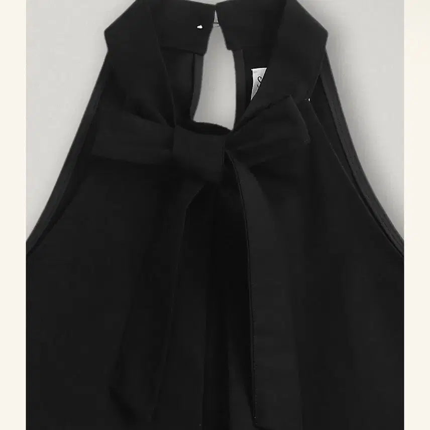 [BUNJANG] Smooth Mood Black Long Halterneck Dress / 스무스무드 원피스