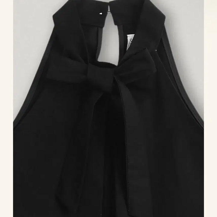 [BUNJANG] Smooth Mood Black Long Halterneck Dress / 스무스무드 원피스