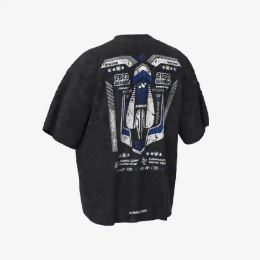 [BUNJANG] Nonnode Grand Prix Racing Short Sleeve T-Shirt / [1] 논노드 그랑프리 레이싱 반팔 티셔츠