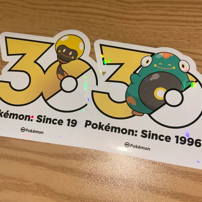 [SOLD OUT] 포켓몬 30주년 스티커 빈나두 + 찌리배리 진화트리 일괄 양도