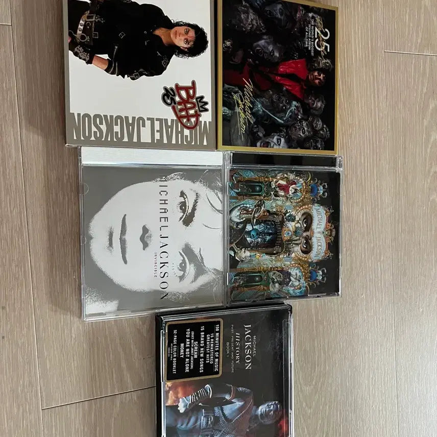 [BUNJANG] Michael Jackson Thriller Bad Dangerous HIStory Invincible Bundle Set / 마이클잭슨 앨버 스릴러 배드 댄져러스 히스토리 인빈시블