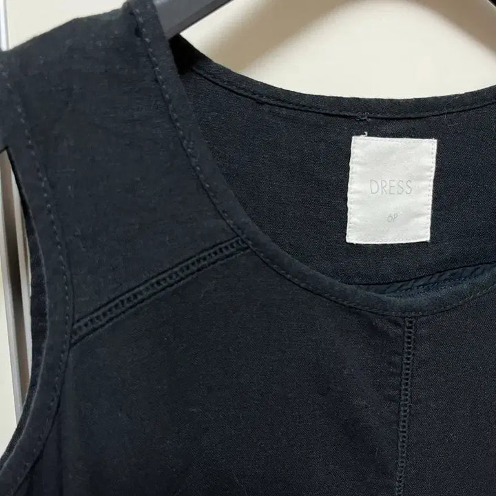 [BUNJANG] Next Black Linen Blend Sleeveless Dress UK 6 / 넥스트 블랙 린넨 혼방 민소매 원피스 6