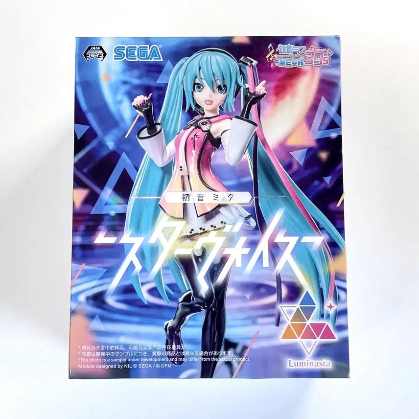 [BUNJANG] Hatsune Miku Star Voice Lumina Star Sega Figure (Sealed) / 미개봉 | 하츠네 미쿠 스타보이스 피규어 미소녀 루미나스타 세가
