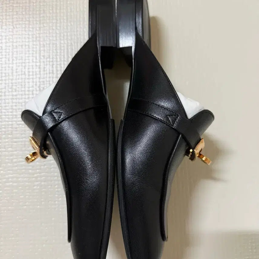 [BUNJANG] Hermes Oz Kelly Mule Black/Rose Gold / 에르메스 오즈뮬