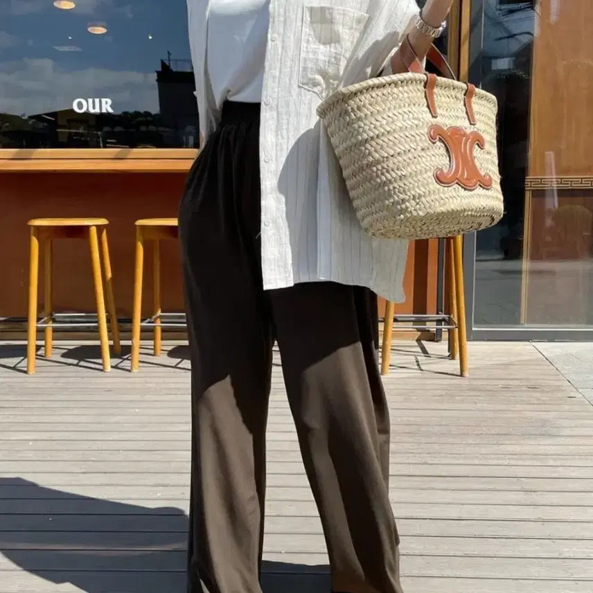 [BUNJANG] Deurange (Heigaga) Custom Summer Pants Khaki Brown / 새상품) 드랑 (헤이가가) 자체제작 기가맥힌 썸머팬츠 기맥썸머 여름바지