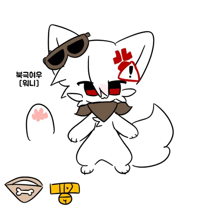 [BUNJANG] Custom Fursuit Head and Accessories Set / 퍼슈트 판매