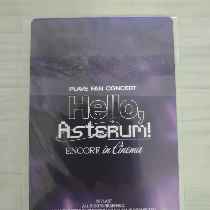 [BUNJANG] PLAVE CGV La View Big Photocard / 플레이브 cgv 라뷰 특전 빅포카 판매