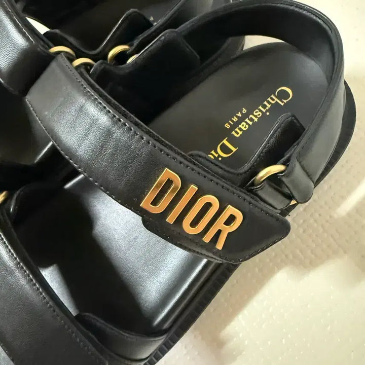 [BUNJANG] Dior Act Sandals Black / 디올 액트샌들