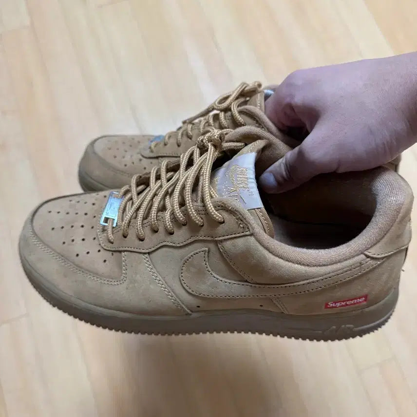 [BUNJANG] Nike Supreme "Danjang" Air Force 1 Low / [265]나이키 슈프림 된장포스