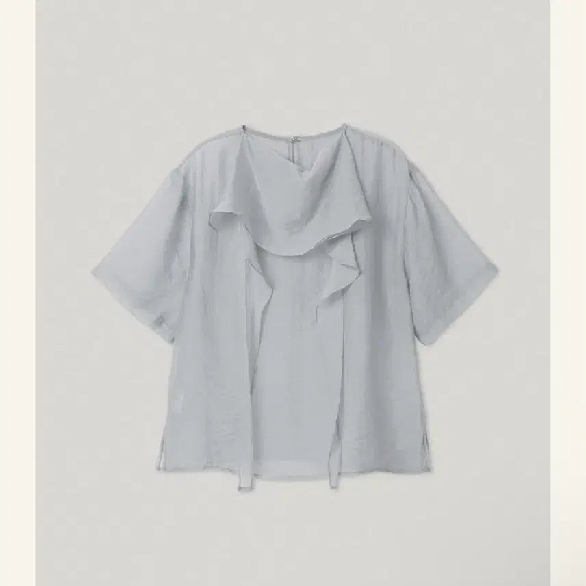 [BUNJANG] Smooth Mood Ruffle Blouse / 스무스무드 블라우스