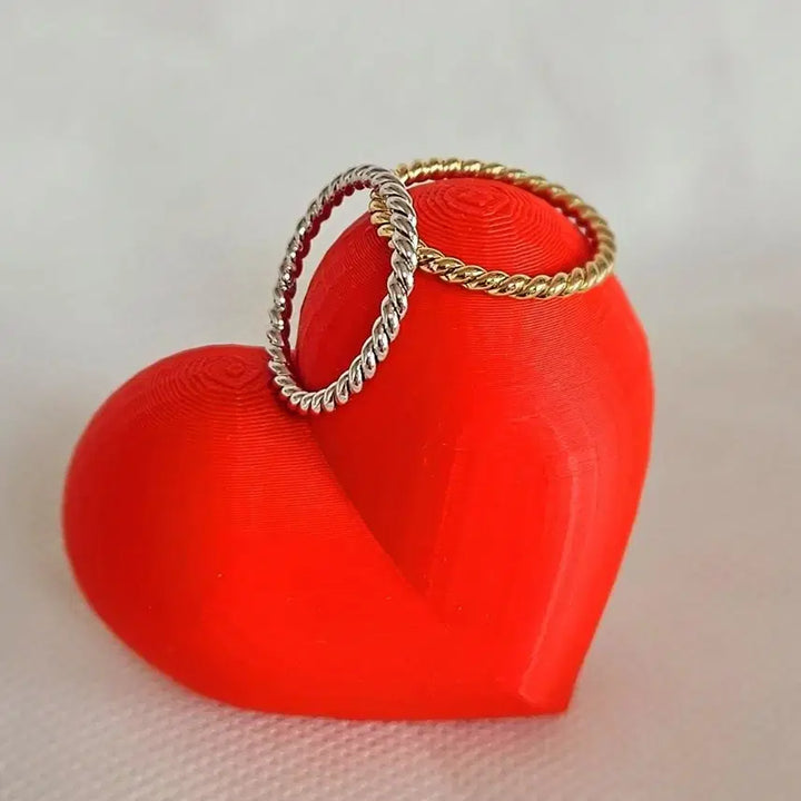 [BUNJANG] 14K Gold Rope Ring / 14k반지 로프반지