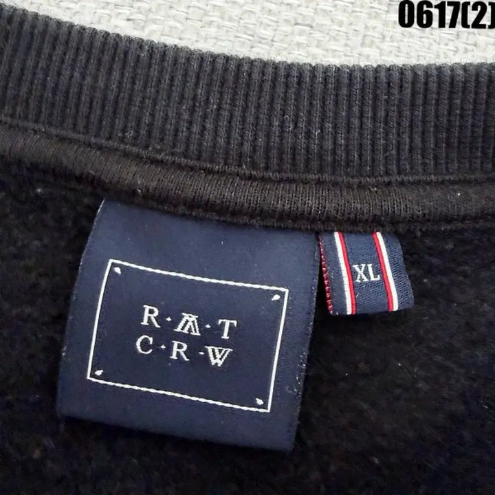 [BUNJANG] Romantic Crown Sunday Syndrome Sweatshirt Black XL / 로맨틱크라운 선데이 신드롬 맨투맨 블랙 XL 0617