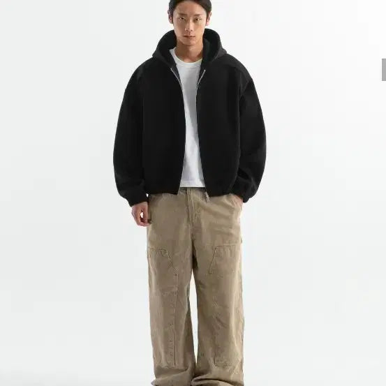 [BUNJANG] Gamma Gallery Wide Double Knee Carpenter Pants / 감마갤러리 / 와이드 더블니 카펜더 팬츠 / 32