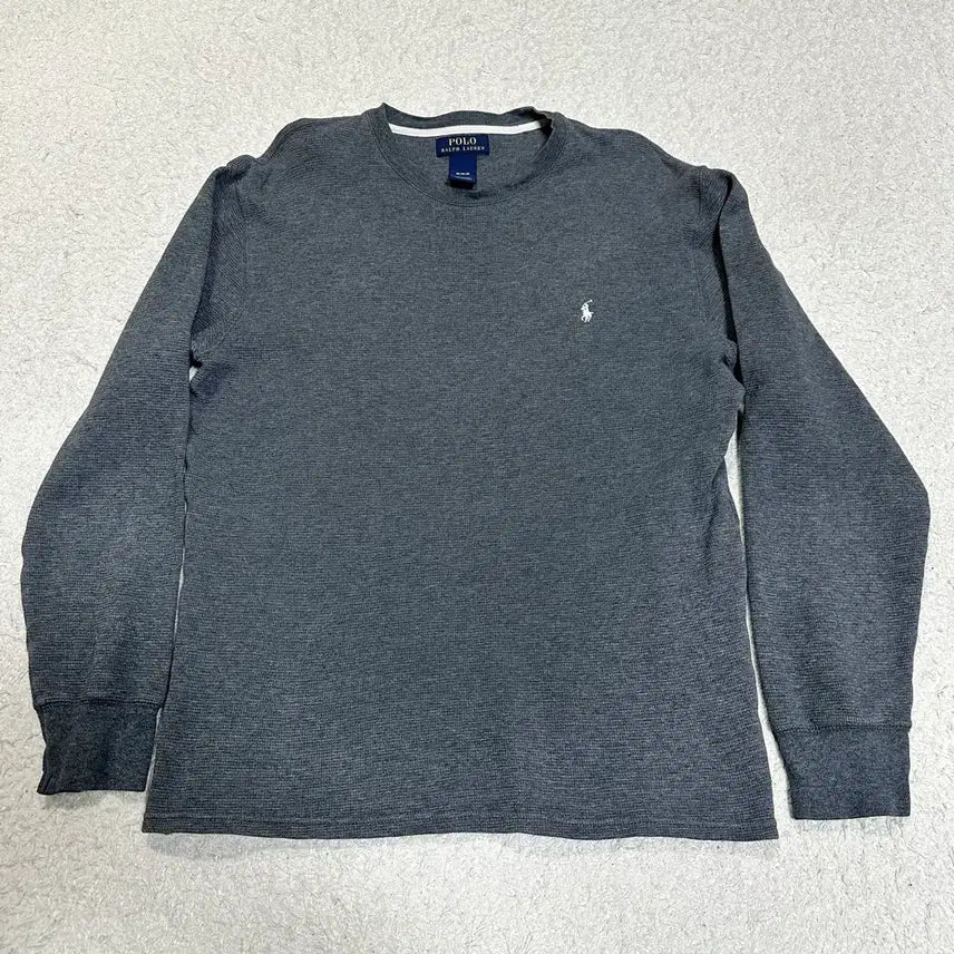 [BUNJANG] Polo Ralph Lauren Waffle Long Sleeve T-Shirt (M) / 폴로 랄프로렌 와플 긴팔 티셔츠 m