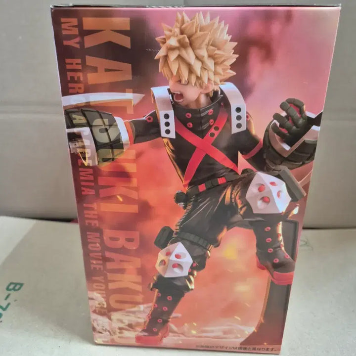 [BUNJANG] My Hero Academia Movie Katsuki Bakugo Figure / 나의 히어로 아카데미아 극장판 피규어 바쿠고 카츠키 아래 박스 콕찍힘