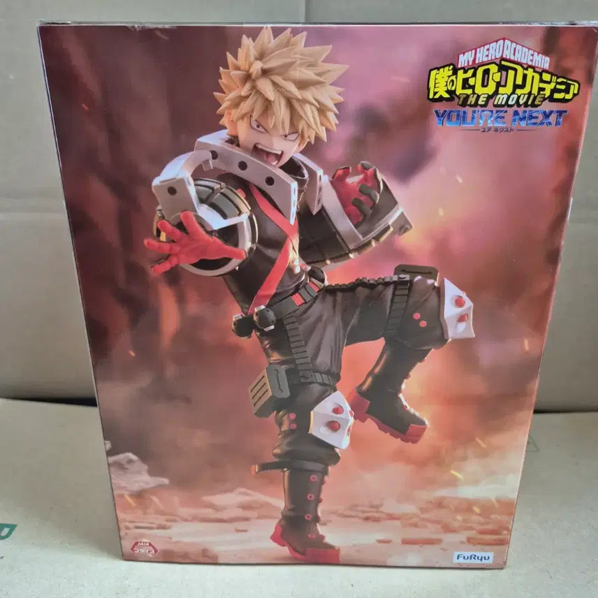 [BUNJANG] My Hero Academia Movie Katsuki Bakugo Figure / 나의 히어로 아카데미아 극장판 피규어 바쿠고 카츠키 아래 박스 콕찍힘