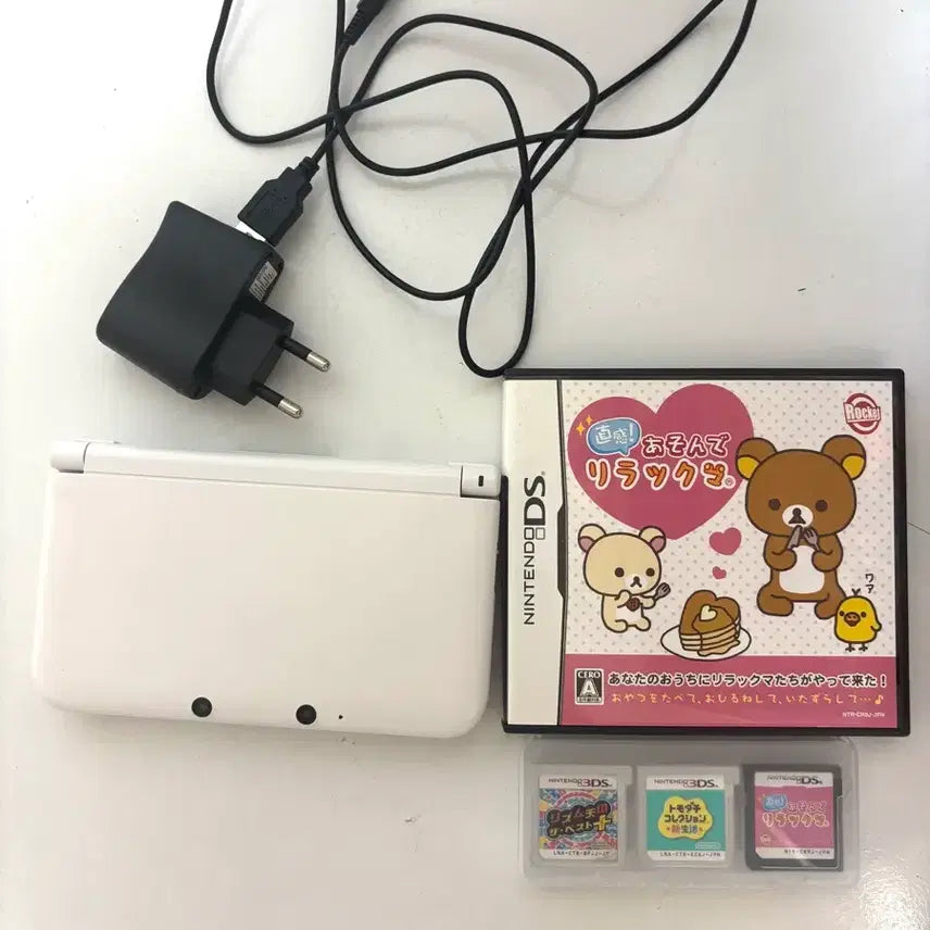 [BUNJANG] Nintendo 3DS XL (White) - Japanese Version / 닌텐도3DSXL 구큰다수 화이트 일판