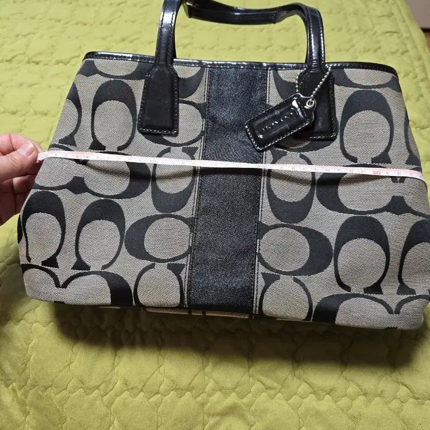 [BUNJANG] Coach Signature Tote Bag / 코치 시그니처 토트백(사용감거의없음)