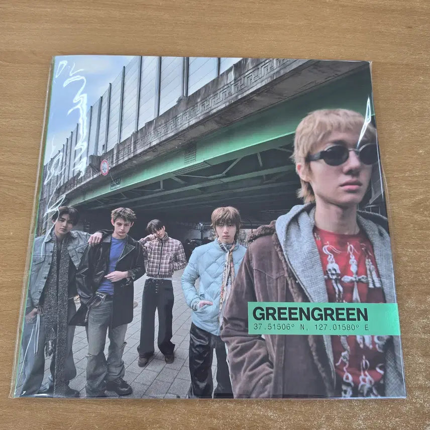 [SOLD OUT] 코르티스 LP 앨범  GREENGREEN 미개봉