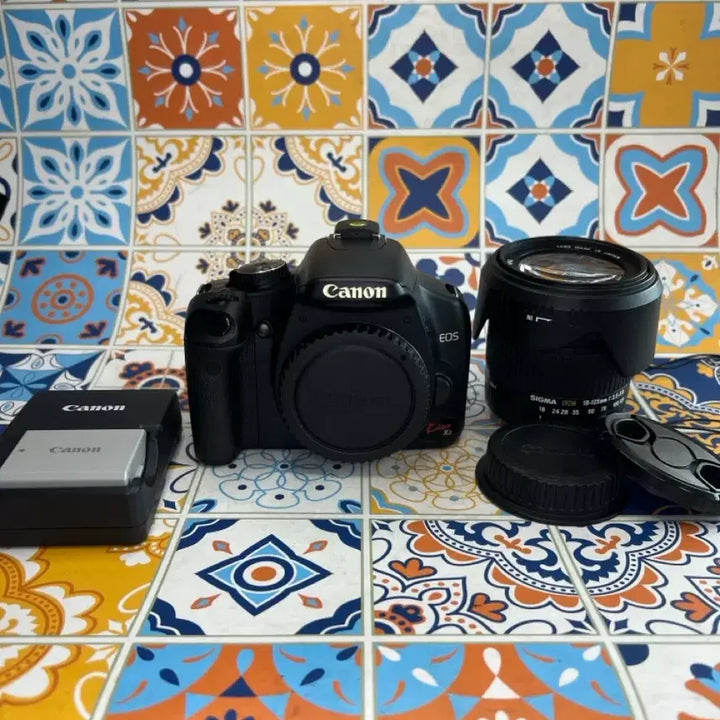 [BUNJANG] Canon EOS 450D (Kiss X2) DSLR Camera with Sigma 18-125mm Lens / 민트급 캐논EOS450D 캐논 EOSKiss X2 시그마 18-125렌즈