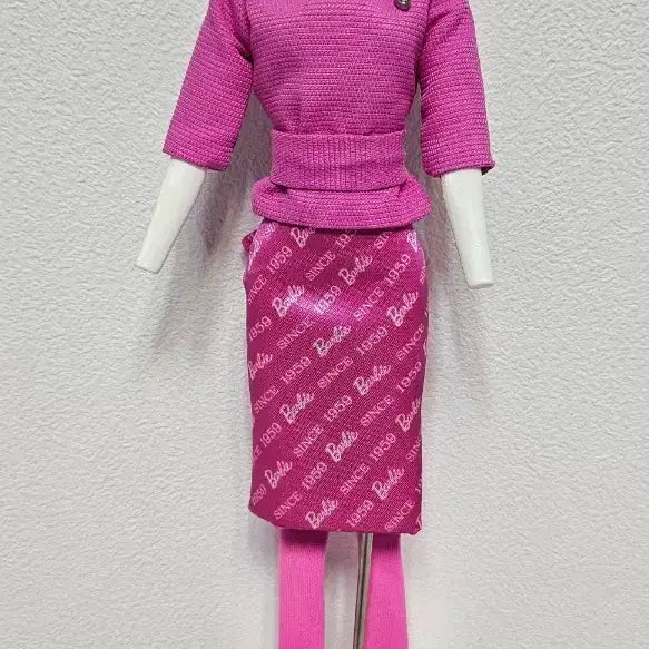 [SOLD OUT] 실크스톤 바비 핑크 의상세트